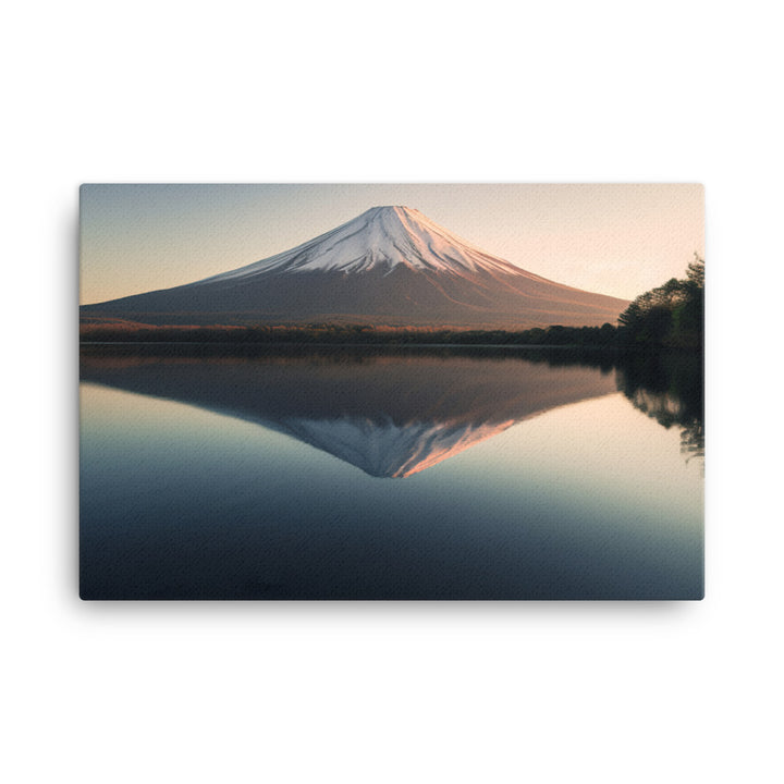 Reflections of Mount Fuji canvas - Posterfy.AI