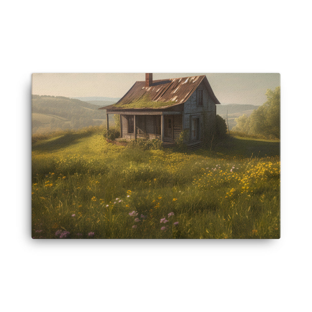 Rustic Retreat canvas - Posterfy.AI