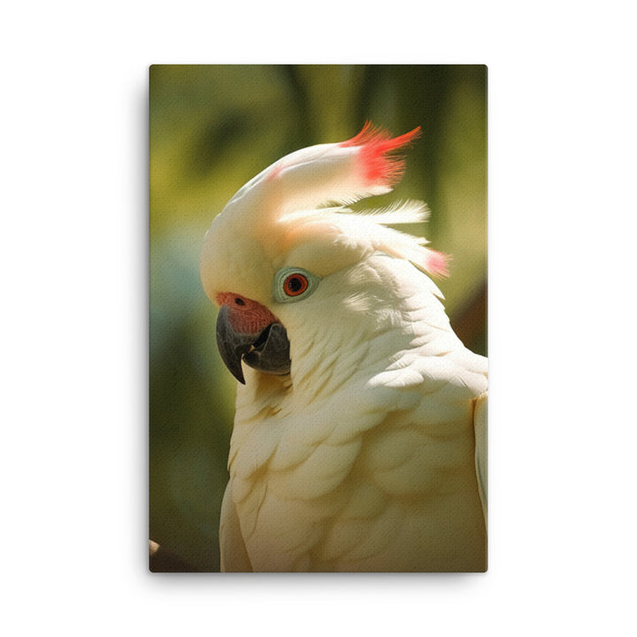 Moluccan Cockatoo Canvas - PosterfyAI.com