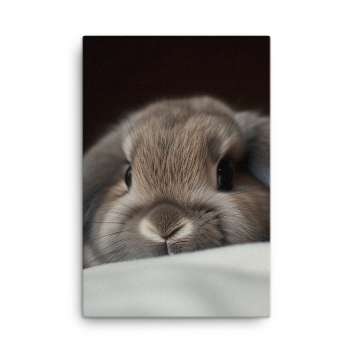 Holland Lop Canvas - PosterfyAI.com