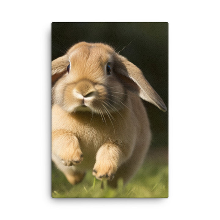 Holland Lop Canvas - PosterfyAI.com