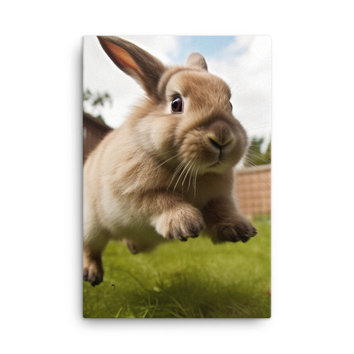 Holland Lop Canvas - PosterfyAI.com