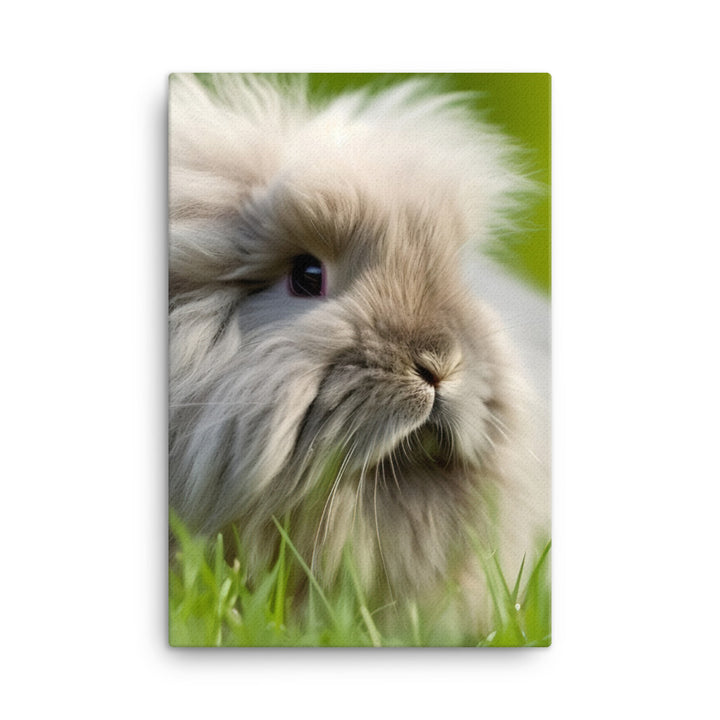 Fluffy American Fuzzy Lop Canvas - PosterfyAI.com