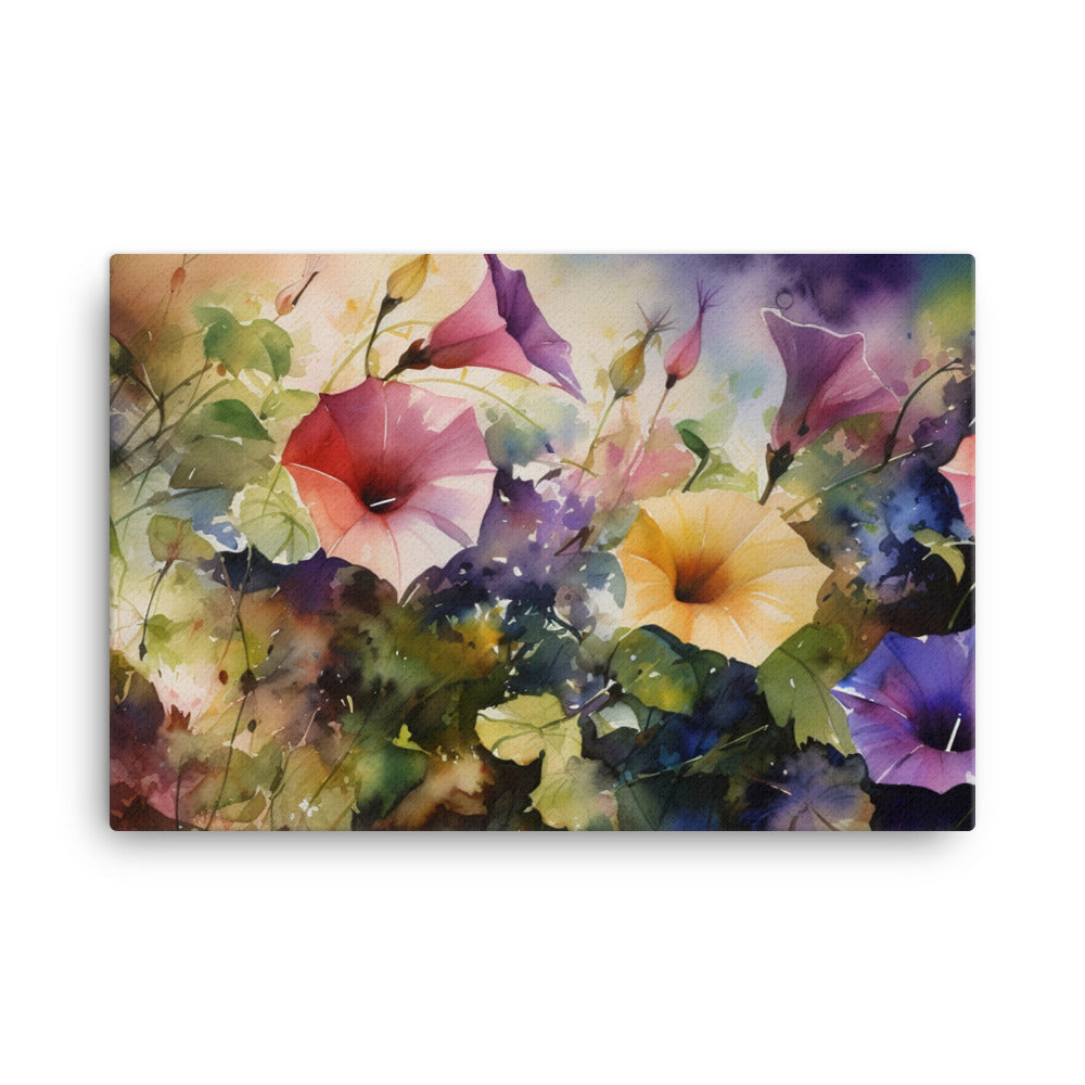 Morning Glory Serenade canvas - Posterfy.AI