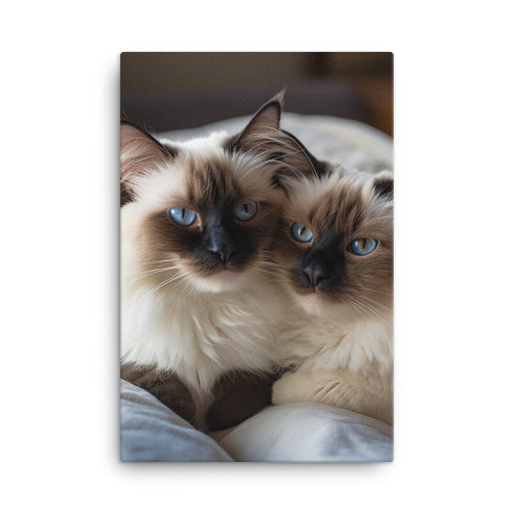 Ragdoll Companions Canvas - PosterfyAI.com
