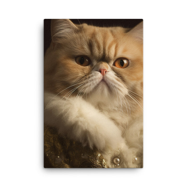 Exotic Shorthair Canvas - PosterfyAI.com