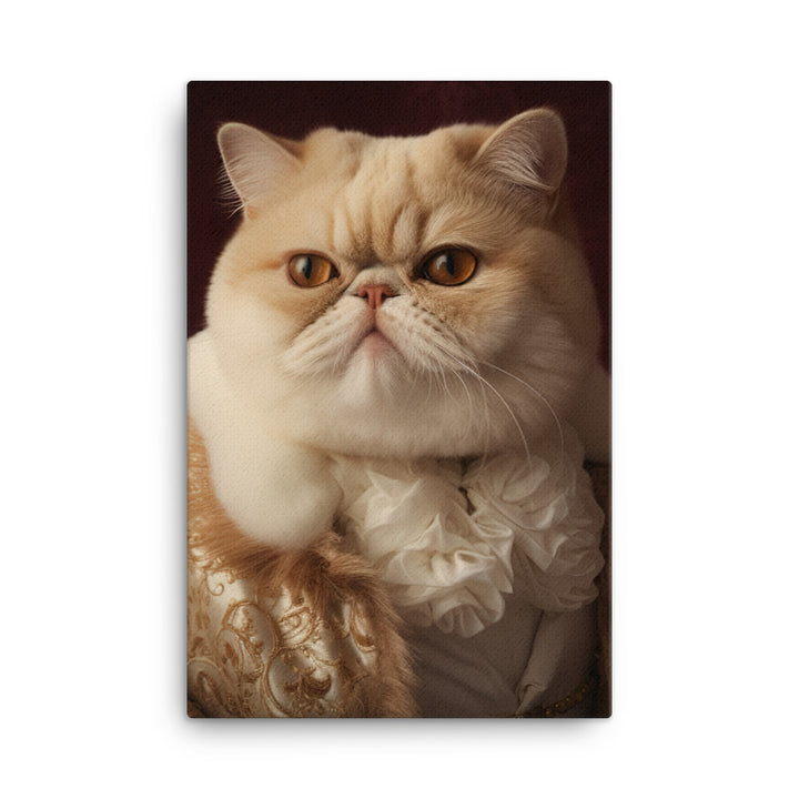 Exotic Shorthair Canvas - PosterfyAI.com