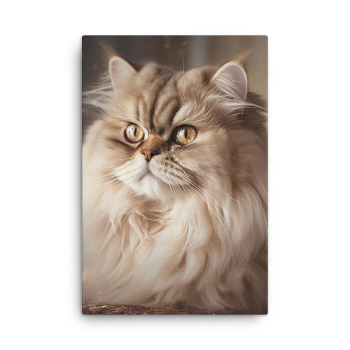 Glamorous Persian Portrait Canvas - PosterfyAI.com