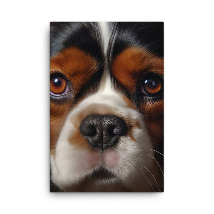Cavalier King Charles Spaniel Canvas - PosterfyAI.com