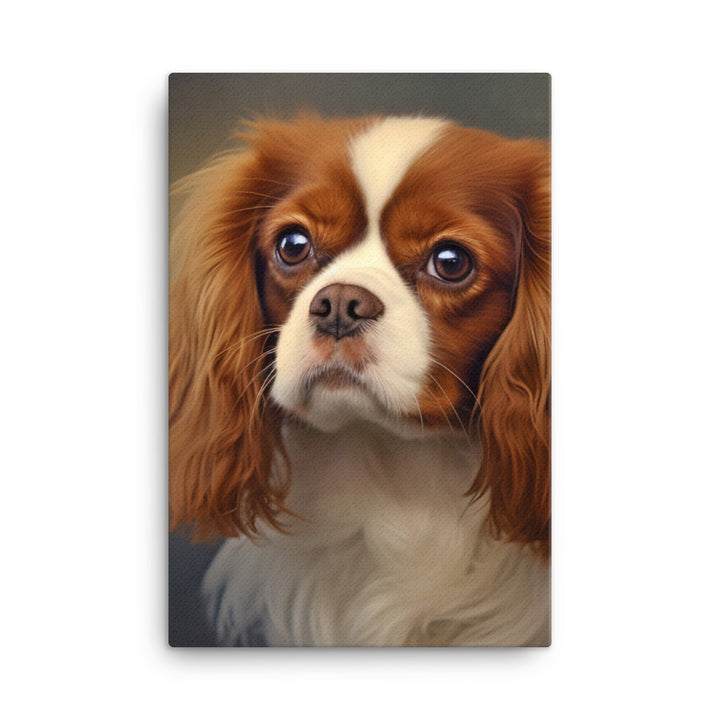 Cavalier King Charles Spaniel Canvas - PosterfyAI.com