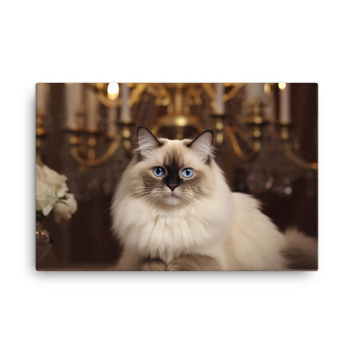 Birman Elegance canvas - Posterfy.AI