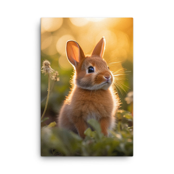 Irresistible Cinnamon Cuteness Canvas - PosterfyAI.com