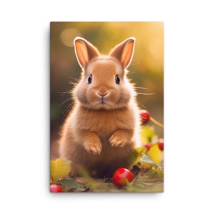 Irresistible Cinnamon Cuteness Canvas - PosterfyAI.com