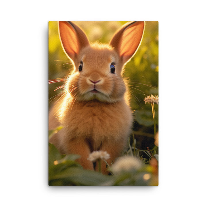Cute Cinnamon Bundle of Joy Canvas - PosterfyAI.com