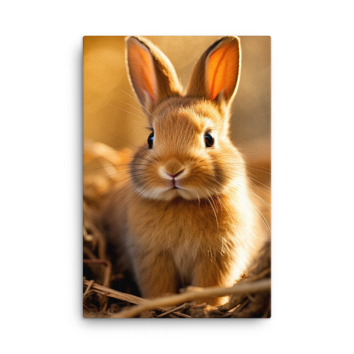 Cute Cinnamon Bundle of Joy Canvas - PosterfyAI.com
