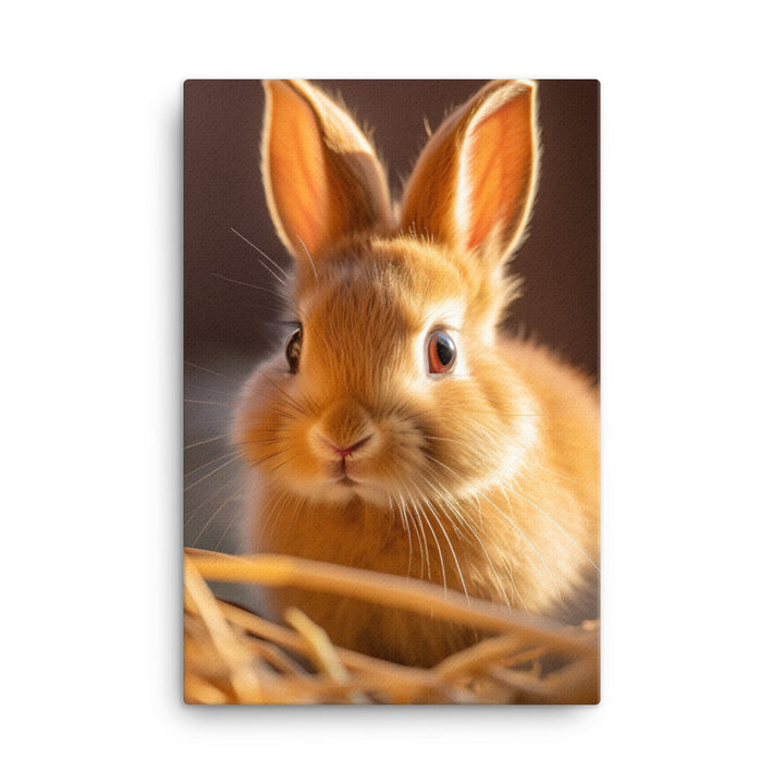 Charming Cinnamon Companion Canvas - PosterfyAI.com