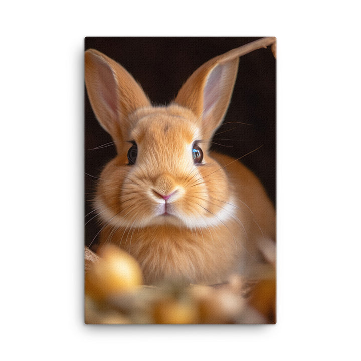 Charming Cinnamon Companion Canvas - PosterfyAI.com