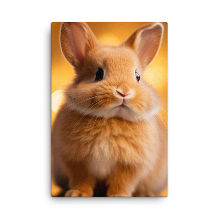 Adorable Cinnamon Fluffball Canvas - PosterfyAI.com