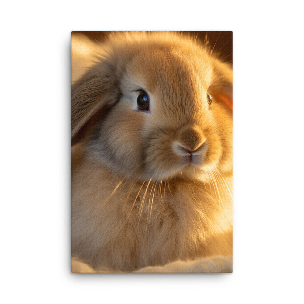 American Fuzzy Lop Canvas - PosterfyAI.com