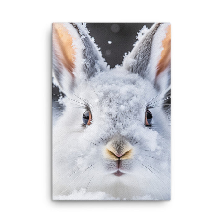 Florida White Bunny Canvas - PosterfyAI.com