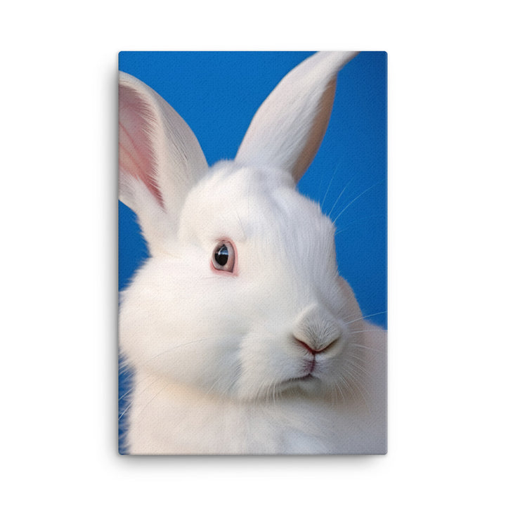 Florida White Bunny Canvas - PosterfyAI.com