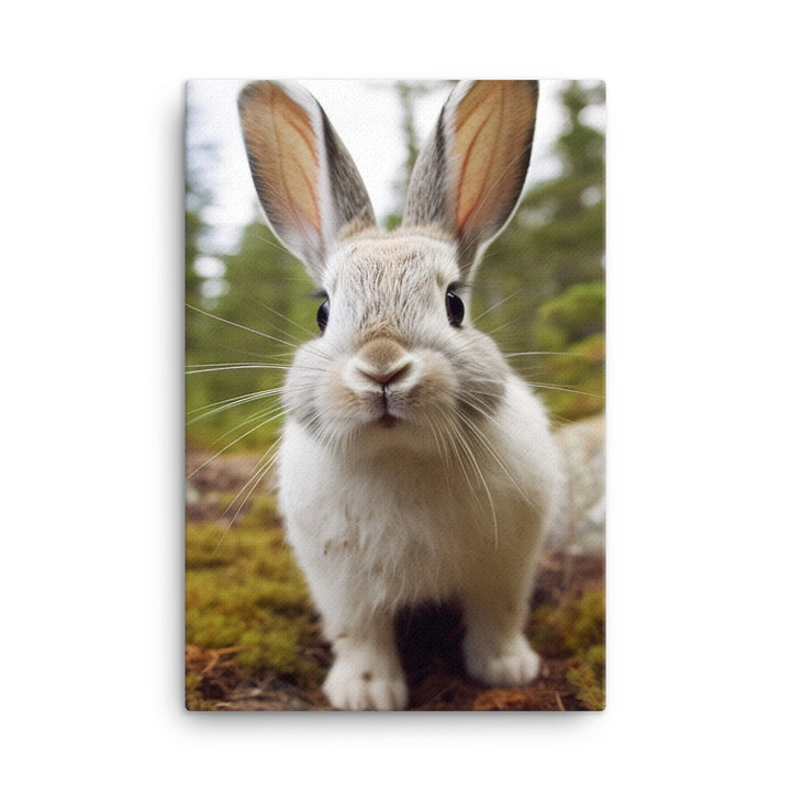 Rhinelander Bunny Canvas - PosterfyAI.com