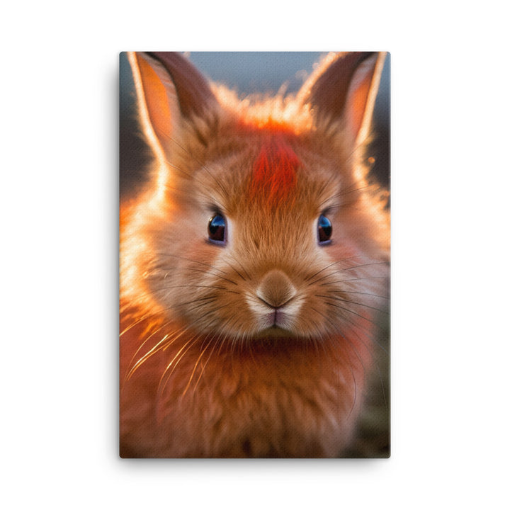 Adorable Thrianta Bunny Canvas - PosterfyAI.com