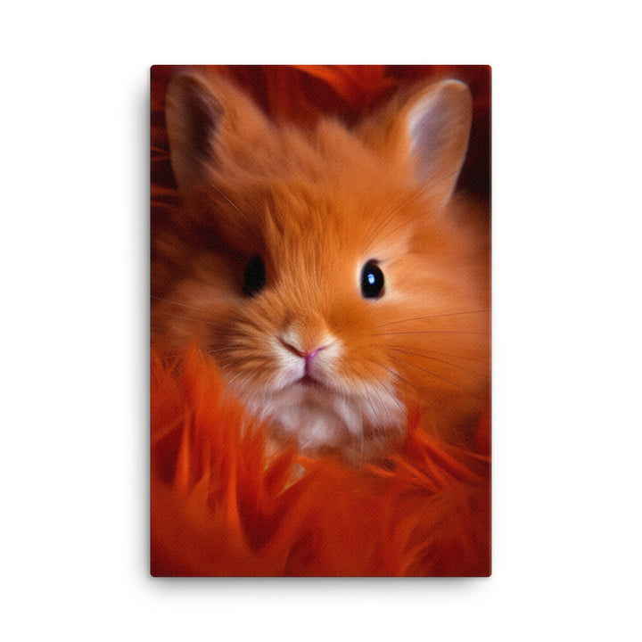 Adorable Thrianta Bunny Canvas - PosterfyAI.com