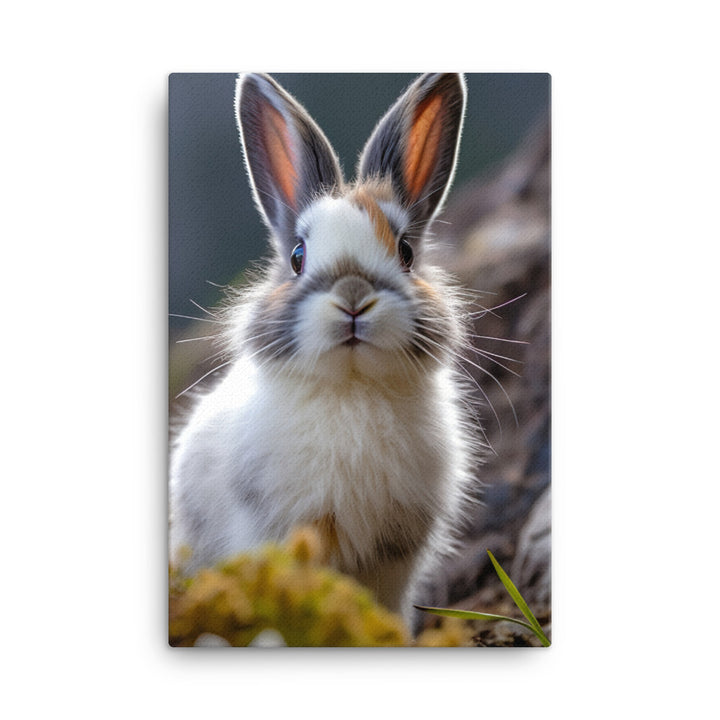 Adorable Himalayan Bunny Canvas - PosterfyAI.com