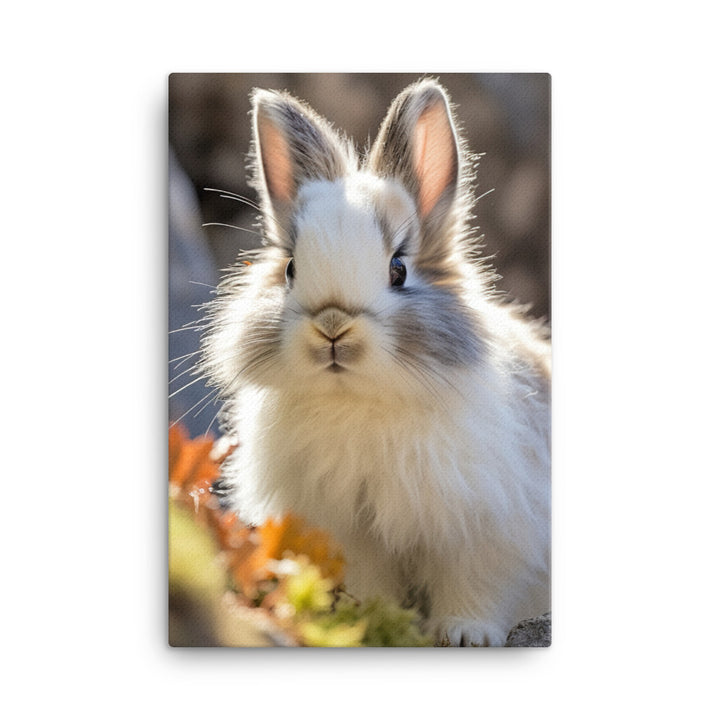 Adorable Himalayan Bunny Canvas - PosterfyAI.com