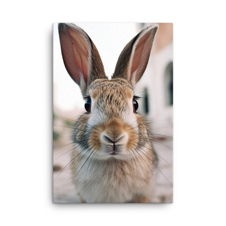 Charming Havana Bunny Canvas - PosterfyAI.com