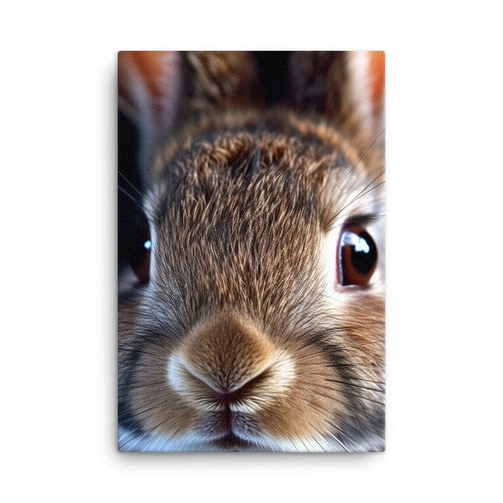 Charming Britannia Petite Bunny Canvas - PosterfyAI.com