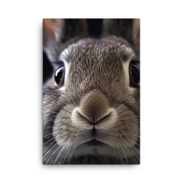 Charming Britannia Petite Bunny Canvas - PosterfyAI.com