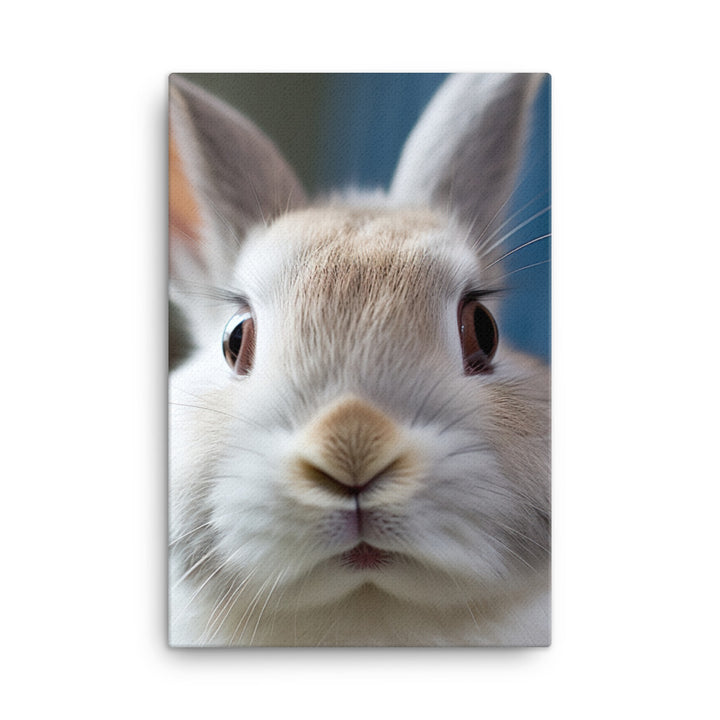 Charming Britannia Petite Bunny Canvas - PosterfyAI.com