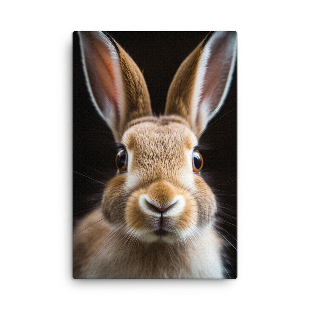 Adorable Belgian Hare Canvas - PosterfyAI.com