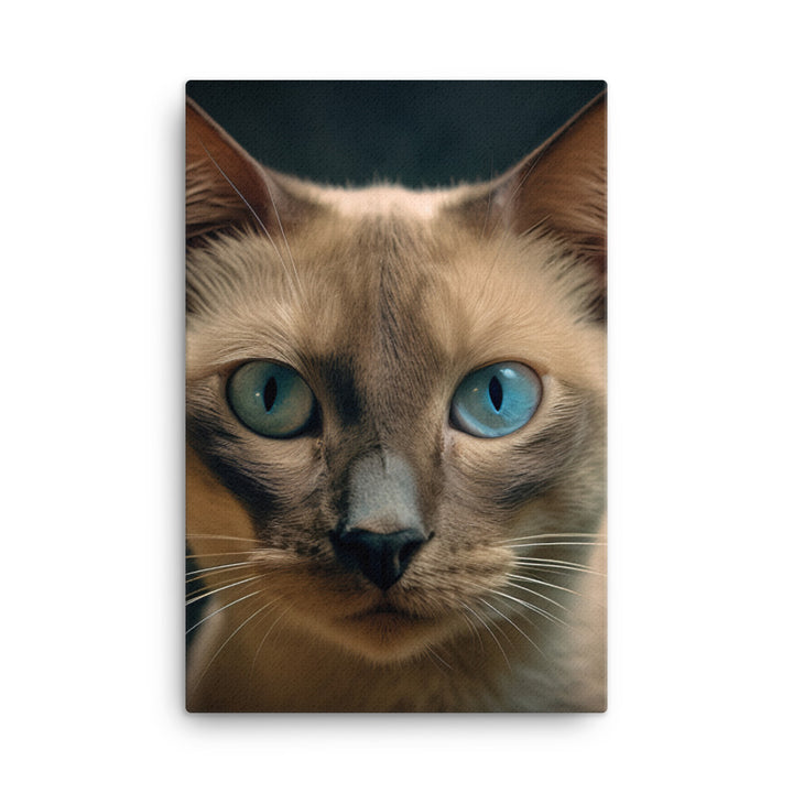 World of Tonkinese Cat Canvas - PosterfyAI.com