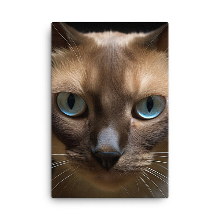 World of Tonkinese Cat Canvas - PosterfyAI.com