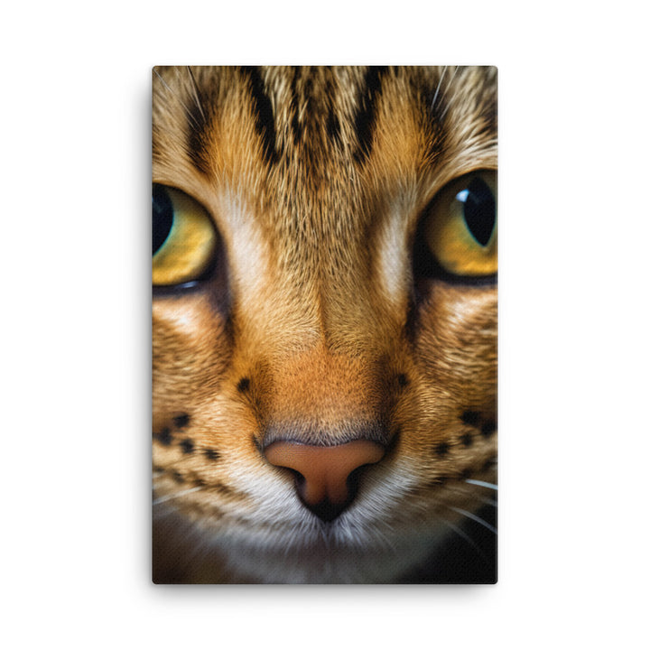 Ocicat Kitten Canvas - PosterfyAI.com