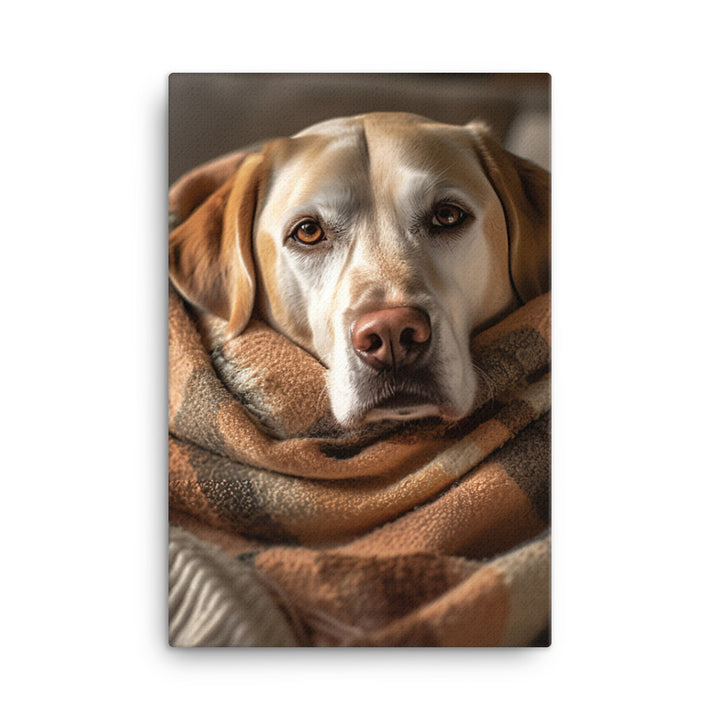 Labrador Retriever Canvas - PosterfyAI.com