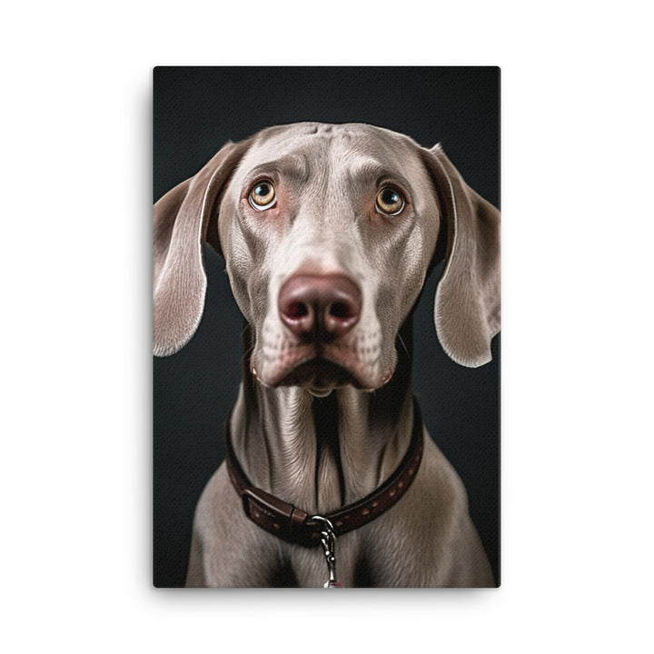 Weimaraner Canvas - PosterfyAI.com
