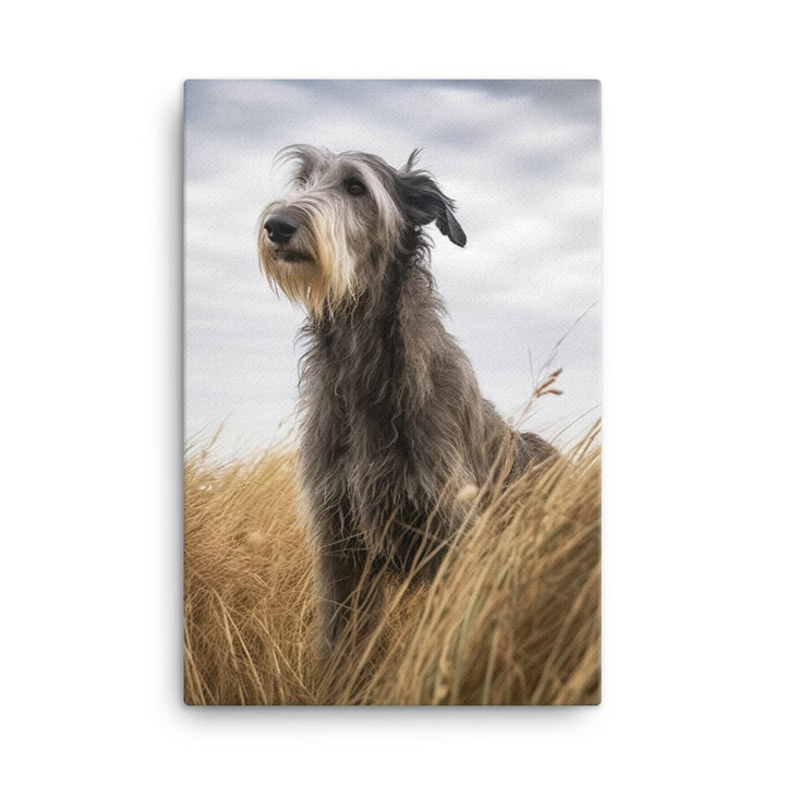 Scottish Deerhound Canvas - PosterfyAI.com