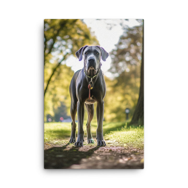 Great Dane Canvas - PosterfyAI.com