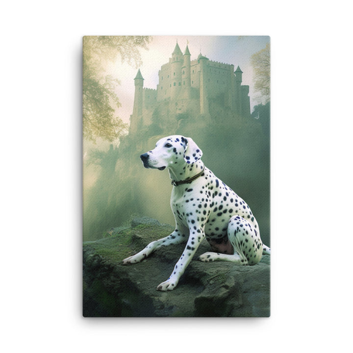 Dalmatian Canvas - PosterfyAI.com