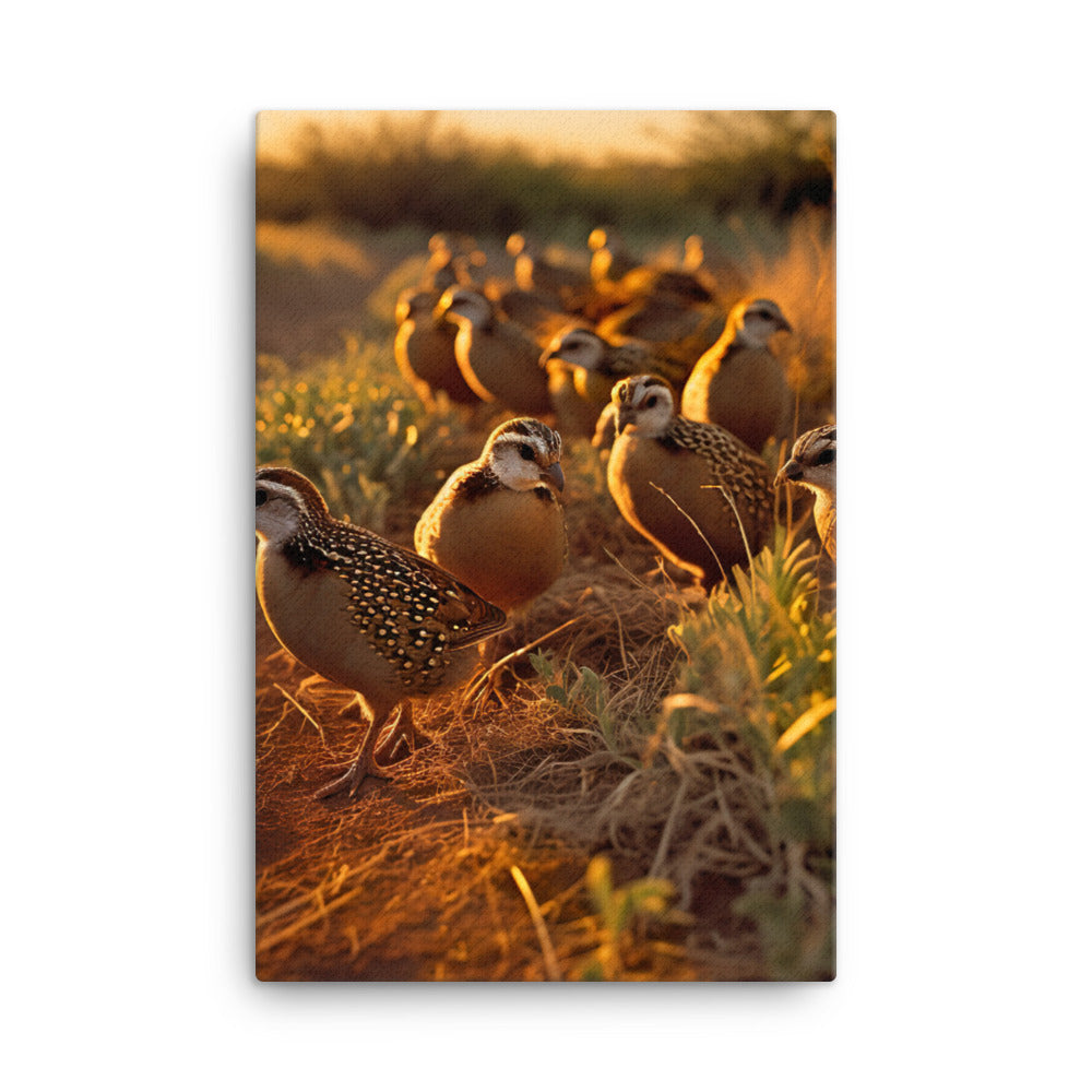 Quail Canvas - PosterfyAI.com