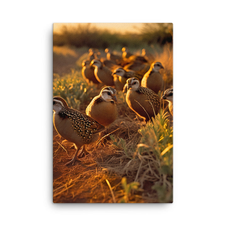 Quail Canvas - PosterfyAI.com