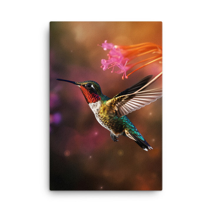 Hummingbird Canvas - PosterfyAI.com
