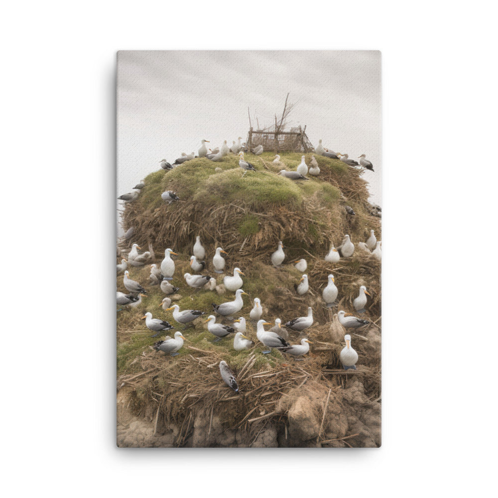 Albatross Canvas - PosterfyAI.com