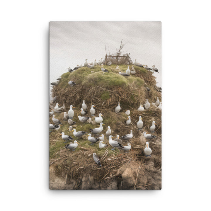 Albatross Canvas - PosterfyAI.com