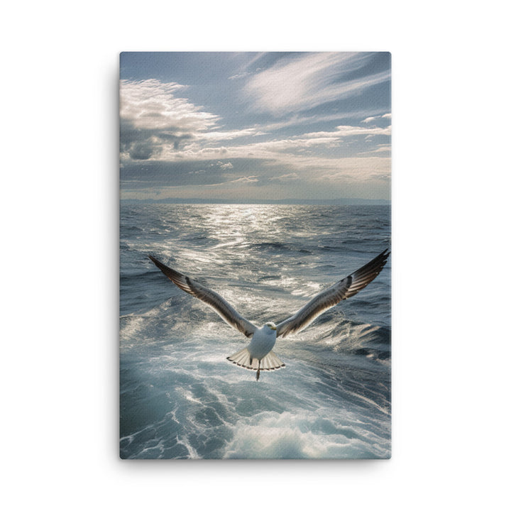 Albatross Canvas - PosterfyAI.com