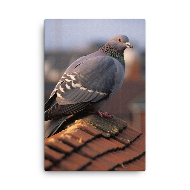 Pigeon Canvas - PosterfyAI.com